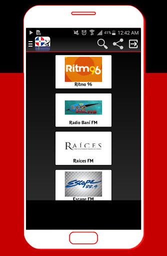 Screenshot Radio FM RD - Live Dominican S