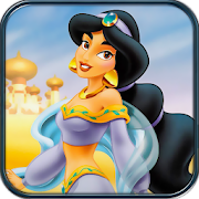 Jasmine Disney Princess Photo Frame  Icon