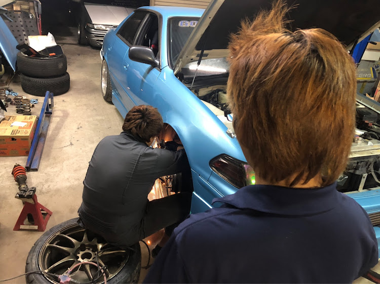 マークIIのGOTTU RACING・GOTTURACING・ごっつれ〜しんぐ・さてぃあんに関するカスタム事例の投稿画像1枚目