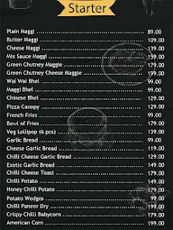 Flames Lounge menu 4