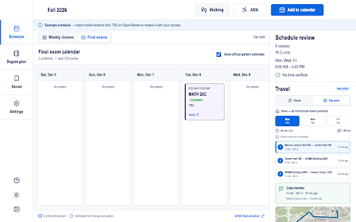 Schedule Companion for UCSD screenshot 3