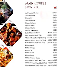 Yash Restaurant menu 4