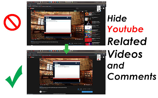 Hide Youtube Reccomendations