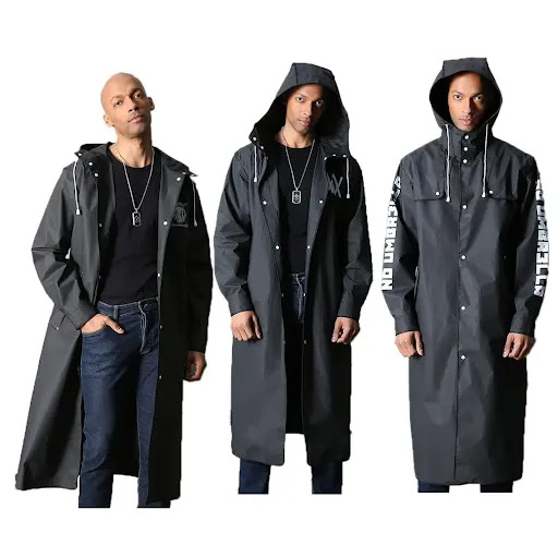 Title 7, Long full body fashion transparent tactical rid...