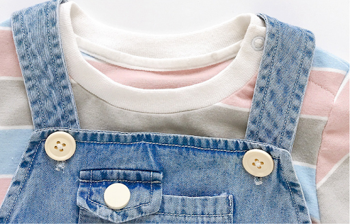 Title 9, Infant Denim Overalls – Soft and comfortable, p...