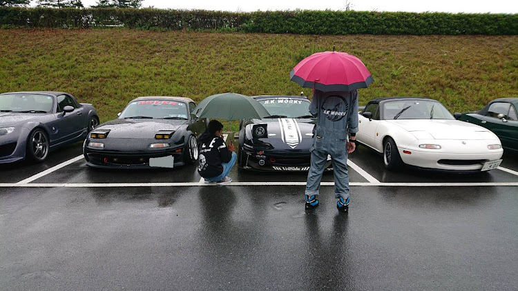 ロードスターのA.K WORKS・ツーリング告知・参加者に1人、雨男がいる！(　ﾟдﾟ)・よく考えたら日の丸も雨男だったに関するカスタム事例の投稿画像3枚目