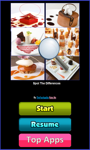 Find Differences - Dessert