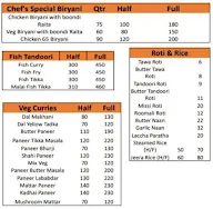 Chef's Tandoor menu 2