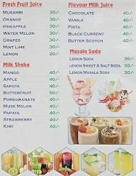 Bangarpet Juice And Chats menu 2