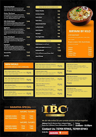 Indrayani Biryani Center menu 1