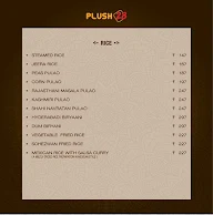 Plush 28 menu 2