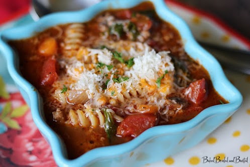 Cheesy Lasagna Soup