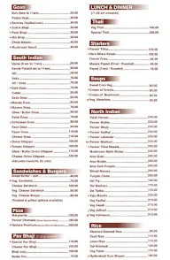 Navtara Veg Restaurant menu 1
