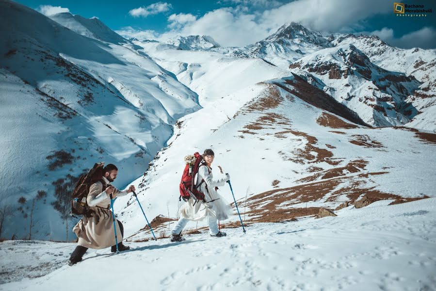 Düğün fotoğrafçısı Bachana Merabishvili (bachana). 9 Şubat 2018 fotoları