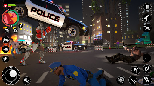 Screenshot Rope Robot Hero Crime Fighter