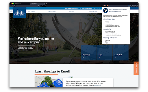 Clark College Web Development