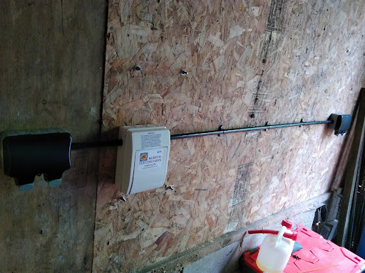 Cranbrook, Installed a board and some socket to be powered up by the Supply company so they can build a new house.