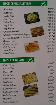 Hotel Annapoorna menu 8