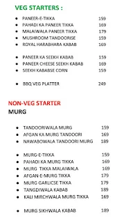 Jashn-E-Biryani menu 1