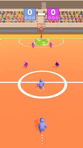 Télécharger Basket Dunk 3D APK MOD (Astuce) screenshots 1