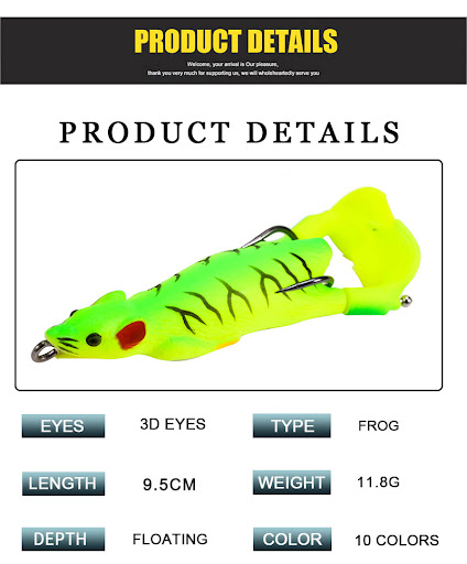 Title 4, Lure Mouse Thunder Frog Snakehead Special