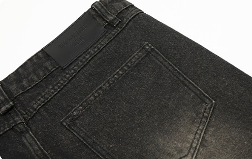 Title 8, Retro Fashion Gradient Straight Jeans Men Comfo...