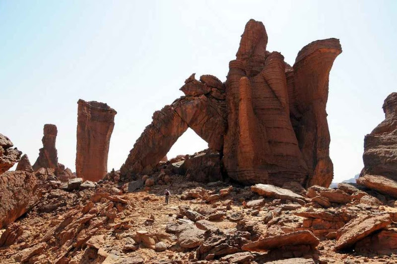 Ennedi Plateau, o jardim secreto do Sahara