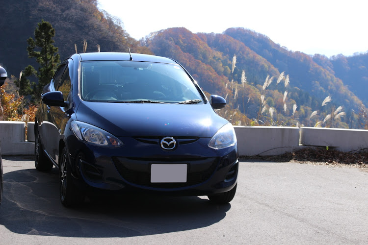 デミオの国道416号線・ドライブ・紅葉・ドライブスポットに関するカスタム事例の投稿画像13枚目