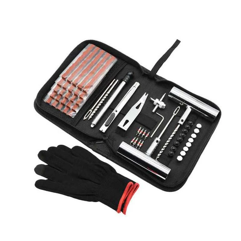 Kit de réparation de pneus en sac en tissu de premiers secours rapide Réparation rapide et facile sur la route Restez en sécurité et prêt