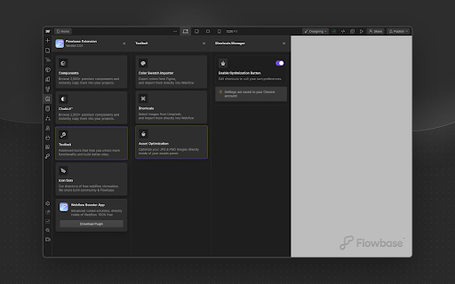 Flowbase Chrome Extension