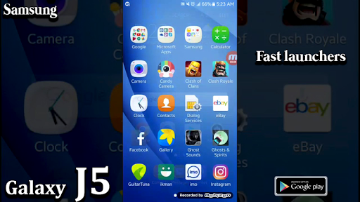 Galaxy j5 core  Galaxy J5 core launcher