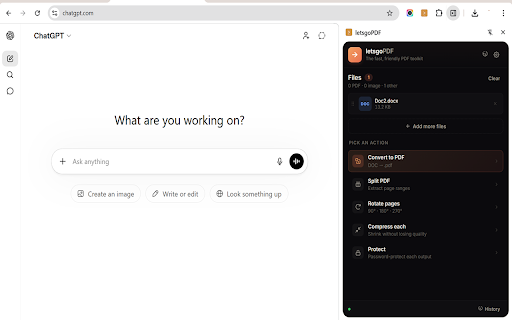 letsgoPDF screenshot 4