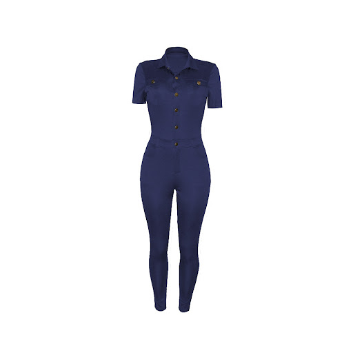 Title 13, Womens Fashion Casual Solid Color Polo Collar ...