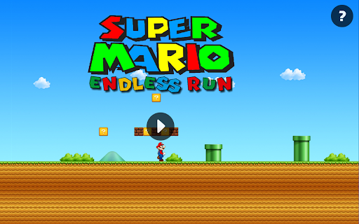 Super Mario Endless Run Game