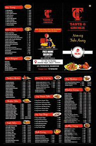Taste & Choice menu 1