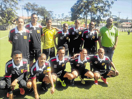 STING IN THE TAIL: Parkside United First Division side turned the tables on Premier League outfit Atlantic Spurs with a 4-1 win in the Noelmein Cup last 16 on Sunday at the North End stadium Picture: SUPPLIED