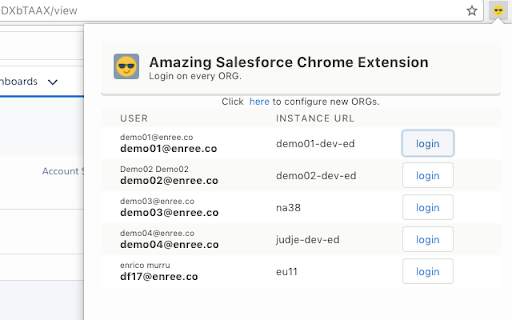 Amazing Salesforce Chrome Extension