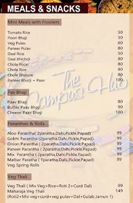 The Campus Hub Canteen menu 3