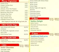 Cakes 'N' Bakes menu 4