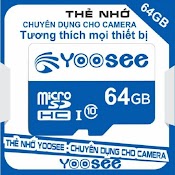 Thẻ Nhớ Yoosee 64Gb Pro A1 Micro Sdhc U3 Class 10 - Tốc Độ Cao 100Mb/S