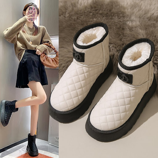 Title 5, Womens Thickened Fleece Plus Size Winter Fashi...