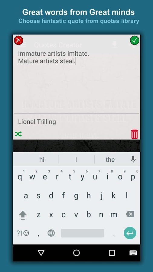 Quotes Creator - Android Apps on Google Play