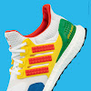 ultraboost dna x lego colors footwear white / red / shock blue