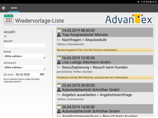 AdvanTex Mobile Sales 9.00