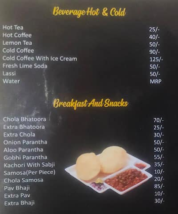 Anant Food menu 