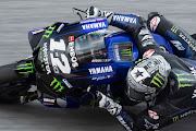 Maverick Vinales of Spain and Yamaha Factory Racing during the MotoGP of Malaysia.