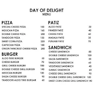 Day Of Delight menu 2