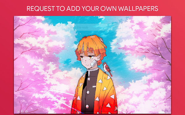 Anime Pc Wallpaper HD Custom New Tab
