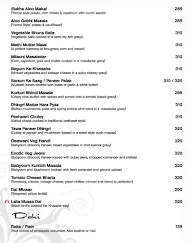 Nawab Asia menu 4