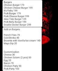 Canteen menu 1